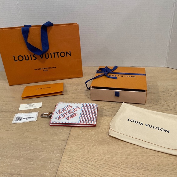New Louis Vuitton Double Zipped Card Holder *Authentic* - Picture 3 of 12